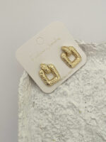 گوشواره مستطیلی کد 310565 - Image 4