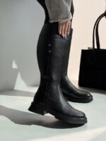 بوت بلند بغل زیپ کد 141095 - Image 3