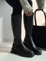 بوت بلند بغل زیپ کد 141095 - Image 4