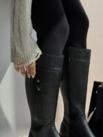 بوت بلند بغل زیپ کد 141095 - Image 5