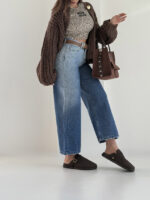 شلوار جین کراپ بگ کد 102000