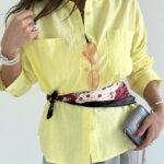 شومیز 2 جیب پوران کد 220621