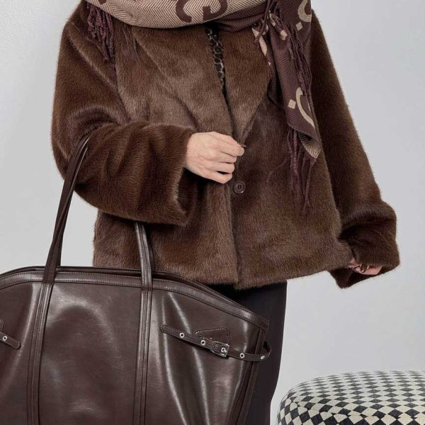 کت خزدار کد 120372