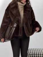 کت خزدار کد 120372 - Image 14