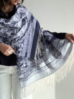 شال DIOR ریش پهن کد 310677 - Image 2