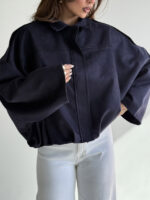 کت جیر زیپ دار کد 120373 - Image 7