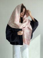 شال DIOR ریش باریک کد 310678 - Image 7