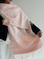 شال DIOR ریش باریک کد 310678 - Image 8