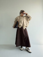 کت بارونی 2 تیکه کد 120362 - Image 2