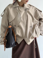 کت بارونی 2 تیکه کد 120362 - Image 3