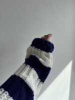 هودی نیم تنه بافت کد 200906 - Image 5