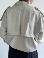 کت بارونی 2 تیکه کد 120362 - Image 11