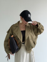 کت بارونی 2 تیکه کد 120362 - Image 13