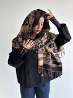 شال DIOR ریش باریک کد 310678