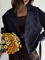 کت بنددار جیر کد 120363 - Image 9