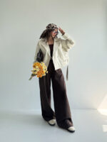 کت بنددار جیر کد 120363 - Image 10