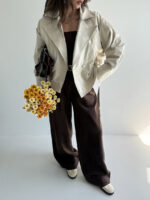 کت بنددار جیر کد 120363 - Image 12