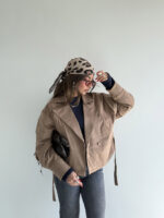 کت بنددار جیر کد 120363 - Image 15