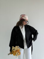 کت بنددار جیر کد 120363 - Image 19