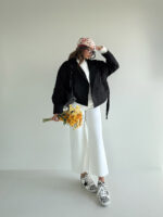 کت بنددار جیر کد 120363 - Image 20