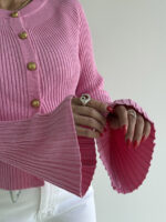 بلوز بافت آستین کش کد 200839 - Image 4