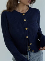 بلوز بافت آستین کش کد 200839 - Image 7