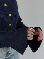 بلوز بافت آستین کش کد 200839 - Image 8