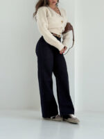 شلوار جین راسته کمربنددار کد 101991 - Image 4