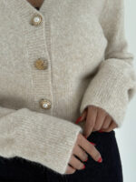 بافت نیم تنه 4 دکمه کد 200842 - Image 7