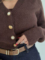 بافت نیم تنه 4 دکمه کد 200842 - Image 10