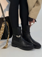 نیم بوت سنگ فلزی کد 141096 - Image 2