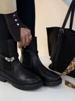 نیم بوت سنگ فلزی کد 141096 - Image 4