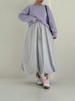 دامن بارونی گت دار کد 101984 - Image 15