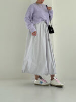 دامن بارونی گت دار کد 101984 - Image 16