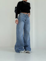 شلوار جین بگ دمپا کات کد 101999 - Image 4