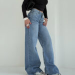 شلوار جین بگ دمپا کات کد 101999