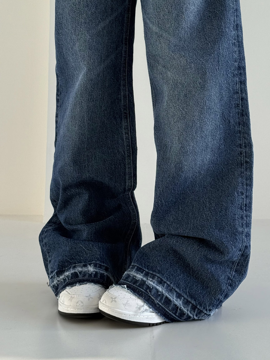 IMG_5628 شلوار جین بگ کد 101997 - Image 2