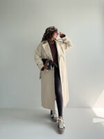 کت بلند ژیله دار کد 120364 - Image 6