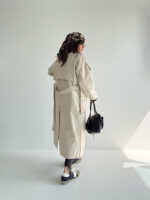 کت بلند ژیله دار کد 120364 - Image 7