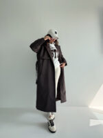 کت بلند ژیله دار کد 120364 - Image 10