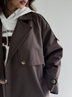 کت بلند ژیله دار کد 120364 - Image 14