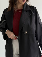 کت بلند ژیله دار کد 120364 - Image 23