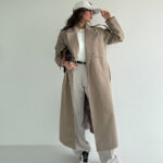 کت بلند ژیله دار کد 120364