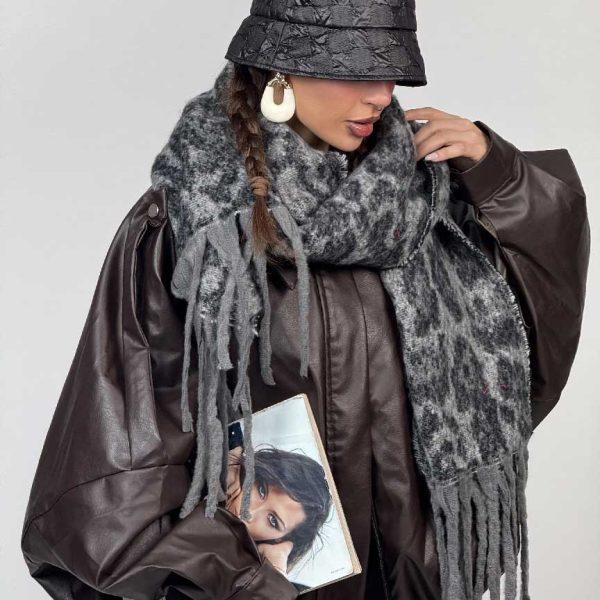 شال موهر پلنگی کد 310672