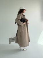 کت بلند ژیله دار کد 120364 - Image 5