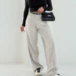 شلوار پارچه ای واید لگ کد 102003