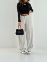 شلوار پارچه ای واید لگ کد 102003 - Image 2