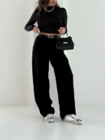 شلوار پارچه ای واید لگ کد 102003 - Image 4