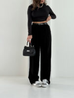 شلوار پارچه ای واید لگ کد 102003 - Image 5