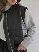 وست چرم 2 جیب کد 200863 - Image 5